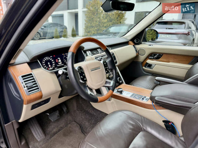 Черный Ленд Ровер Рендж Ровер, объемом двигателя 2.99 л и пробегом 200 тыс. км за 57000 $, фото 13 на Automoto.ua