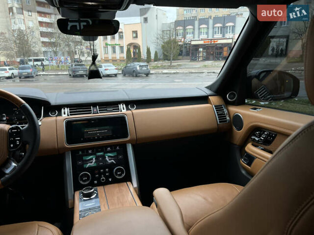 Черный Ленд Ровер Рендж Ровер, объемом двигателя 4.37 л и пробегом 90 тыс. км за 69000 $, фото 56 на Automoto.ua