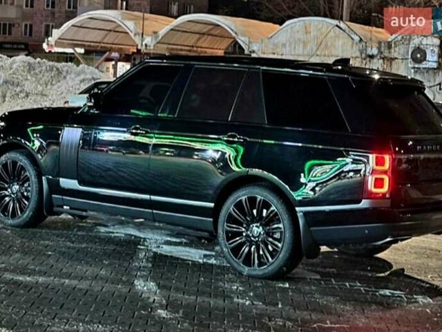 Черный Ленд Ровер Рендж Ровер, объемом двигателя 2.99 л и пробегом 99 тыс. км за 74000 $, фото 1 на Automoto.ua