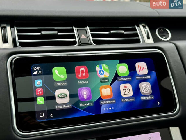 Чорний Ленд Ровер Рендж Ровер, об'ємом двигуна 5 л та пробігом 48 тис. км за 59900 $, фото 39 на Automoto.ua
