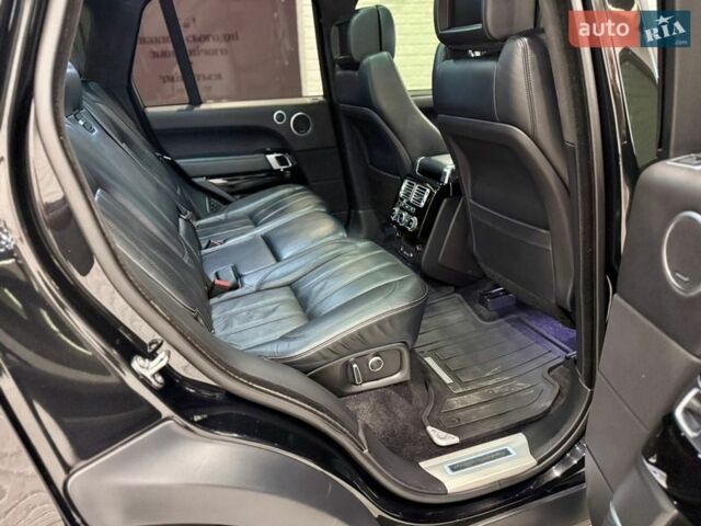 Черный Ленд Ровер Рендж Ровер, объемом двигателя 4.37 л и пробегом 3 тыс. км за 69999 $, фото 120 на Automoto.ua