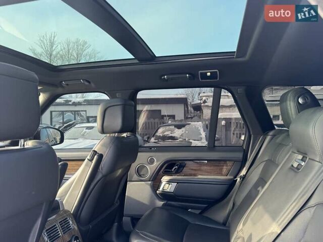 Чорний Ленд Ровер Рендж Ровер, об'ємом двигуна 5 л та пробігом 194 тис. км за 58000 $, фото 67 на Automoto.ua