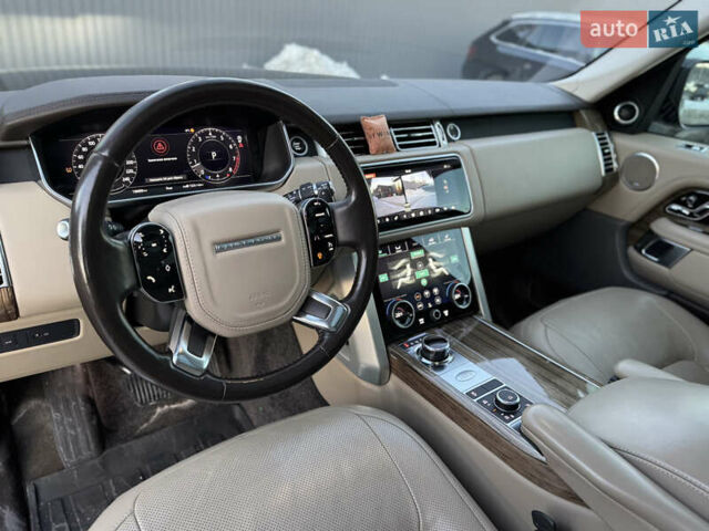 Черный Ленд Ровер Рендж Ровер, объемом двигателя 3 л и пробегом 136 тыс. км за 52000 $, фото 16 на Automoto.ua