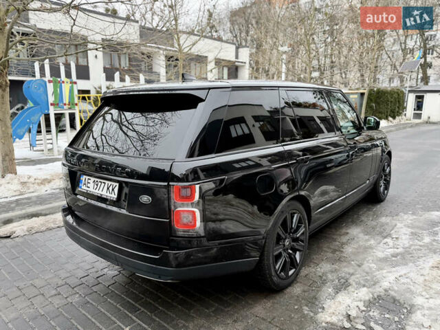 Черный Ленд Ровер Рендж Ровер, объемом двигателя 2.99 л и пробегом 200 тыс. км за 57000 $, фото 6 на Automoto.ua