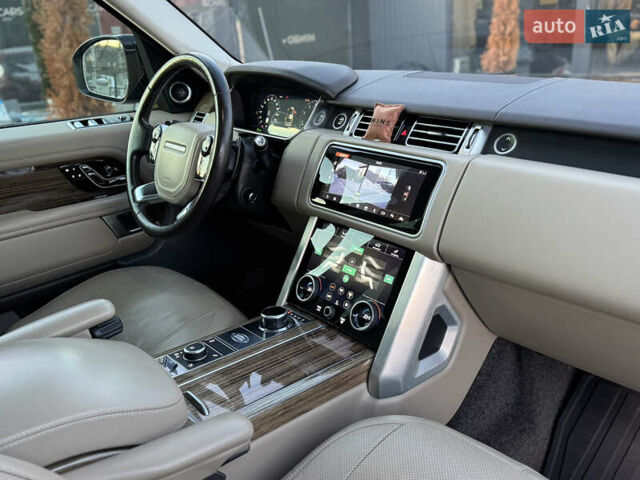 Черный Ленд Ровер Рендж Ровер, объемом двигателя 3 л и пробегом 136 тыс. км за 52000 $, фото 20 на Automoto.ua