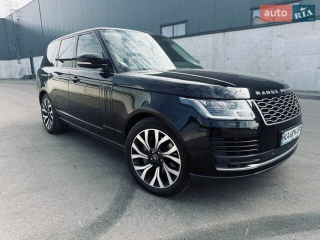 Черный Ленд Ровер Рендж Ровер, объемом двигателя 4.37 л и пробегом 90 тыс. км за 65000 $, фото 17 на Automoto.ua