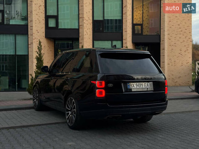 Черный Ленд Ровер Рендж Ровер, объемом двигателя 2.99 л и пробегом 124 тыс. км за 63500 $, фото 12 на Automoto.ua