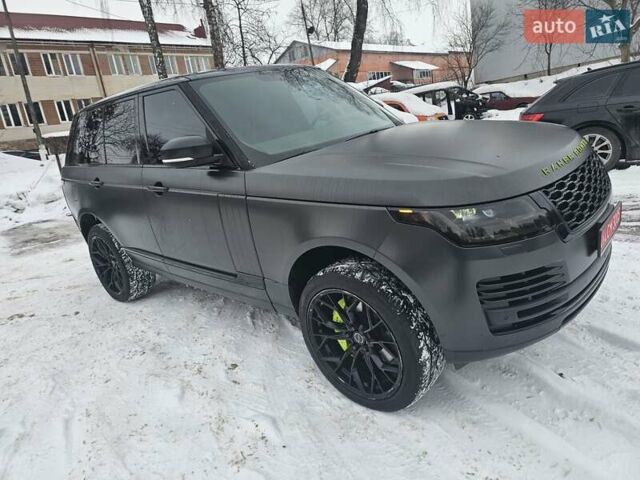 Черный Ленд Ровер Рендж Ровер, объемом двигателя 3 л и пробегом 158 тыс. км за 44444 $, фото 17 на Automoto.ua