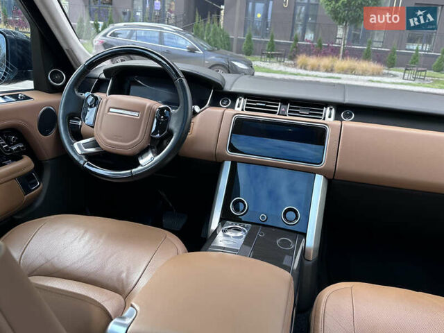 Черный Ленд Ровер Рендж Ровер, объемом двигателя 4.37 л и пробегом 260 тыс. км за 63000 $, фото 27 на Automoto.ua
