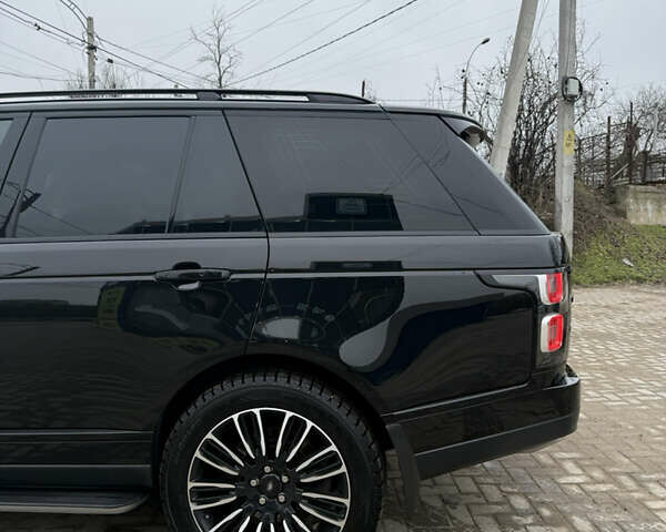 Черный Ленд Ровер Рендж Ровер, объемом двигателя 4.37 л и пробегом 161 тыс. км за 70990 $, фото 5 на Automoto.ua
