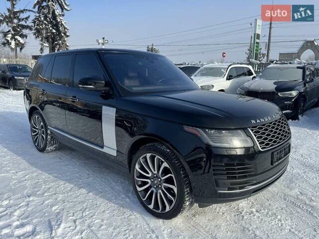 Чорний Ленд Ровер Рендж Ровер, об'ємом двигуна 5 л та пробігом 194 тис. км за 58000 $, фото 89 на Automoto.ua