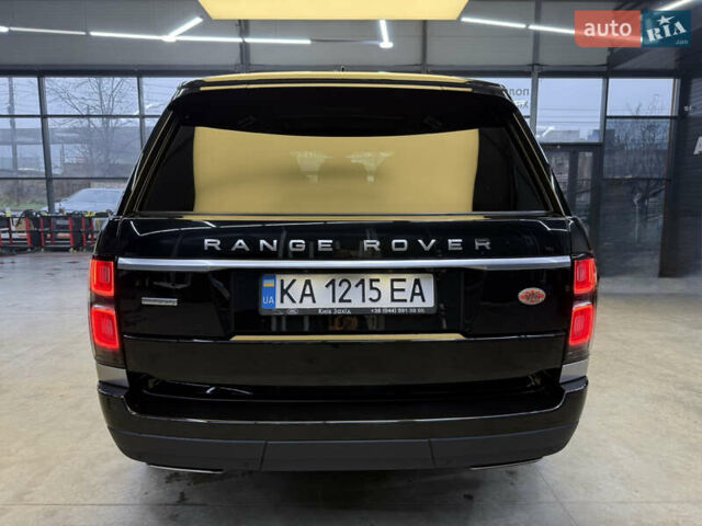 Черный Ленд Ровер Рендж Ровер, объемом двигателя 3 л и пробегом 126 тыс. км за 75000 $, фото 5 на Automoto.ua