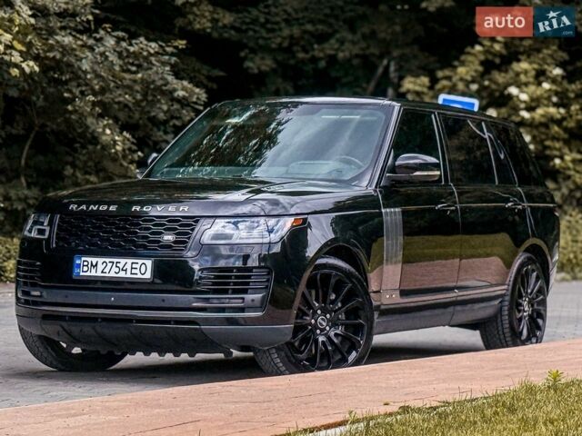 Чорний Ленд Ровер Рендж Ровер, об'ємом двигуна 5 л та пробігом 99 тис. км за 52900 $, фото 35 на Automoto.ua
