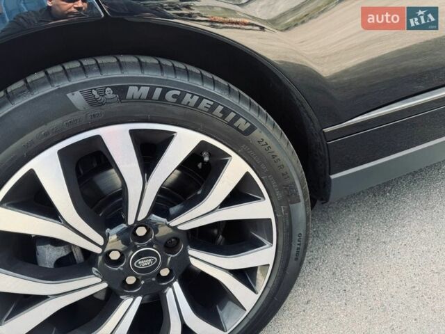 Черный Ленд Ровер Рендж Ровер, объемом двигателя 4.37 л и пробегом 90 тыс. км за 65000 $, фото 12 на Automoto.ua