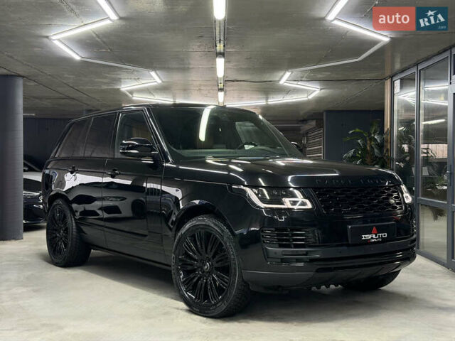 Черный Ленд Ровер Рендж Ровер, объемом двигателя 5 л и пробегом 78 тыс. км за 81500 $, фото 1 на Automoto.ua