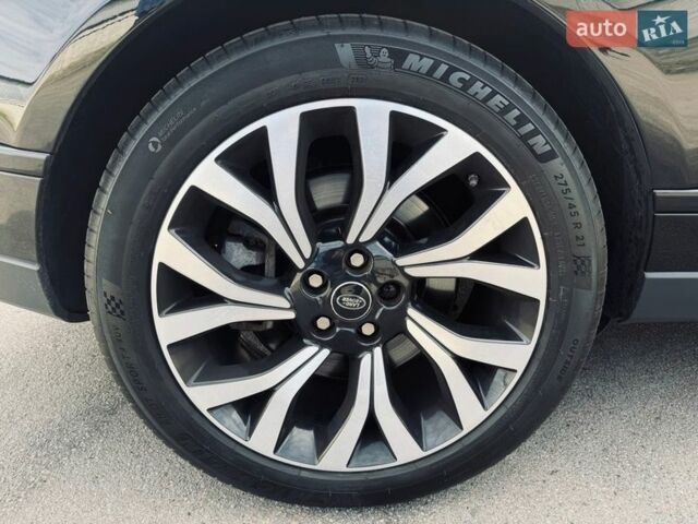 Черный Ленд Ровер Рендж Ровер, объемом двигателя 4.37 л и пробегом 90 тыс. км за 65000 $, фото 13 на Automoto.ua