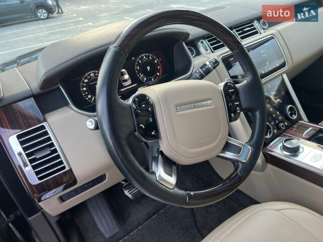 Черный Ленд Ровер Рендж Ровер, объемом двигателя 5 л и пробегом 161 тыс. км за 58500 $, фото 18 на Automoto.ua