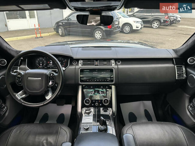 Ленд Ровер Рендж Ровер 2018 в Киеве на Automoto.ua Черный Ленд Ровер Рендж Ровер, объемом двигателя 5 л и пробегом 134 тыс. км за 55500 $, фото 21 на Automoto.ua