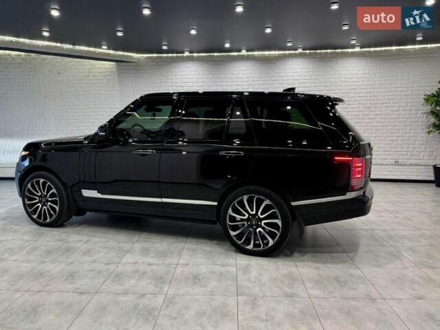 Черный Ленд Ровер Рендж Ровер, объемом двигателя 4.37 л и пробегом 3 тыс. км за 69999 $, фото 115 на Automoto.ua