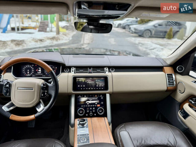Черный Ленд Ровер Рендж Ровер, объемом двигателя 2.99 л и пробегом 200 тыс. км за 57000 $, фото 14 на Automoto.ua