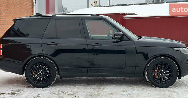 Черный Ленд Ровер Рендж Ровер, объемом двигателя 2.99 л и пробегом 122 тыс. км за 63000 $, фото 7 на Automoto.ua