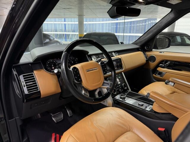 Черный Ленд Ровер Рендж Ровер, объемом двигателя 5 л и пробегом 78 тыс. км за 81500 $, фото 17 на Automoto.ua