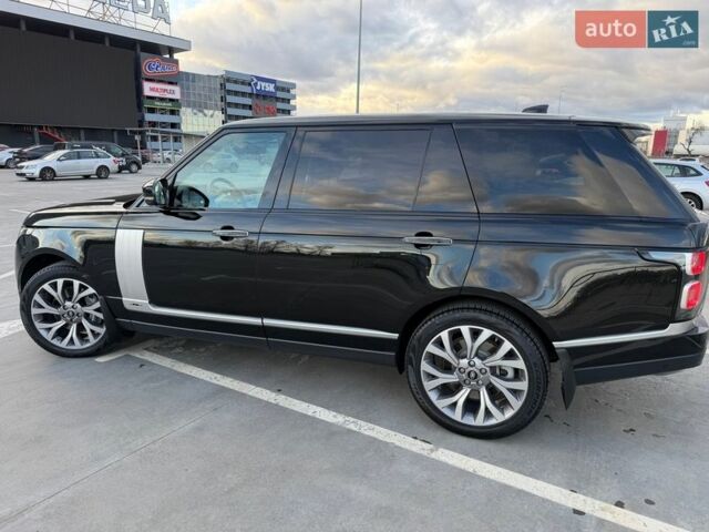 Черный Ленд Ровер Рендж Ровер, объемом двигателя 5 л и пробегом 161 тыс. км за 58500 $, фото 8 на Automoto.ua