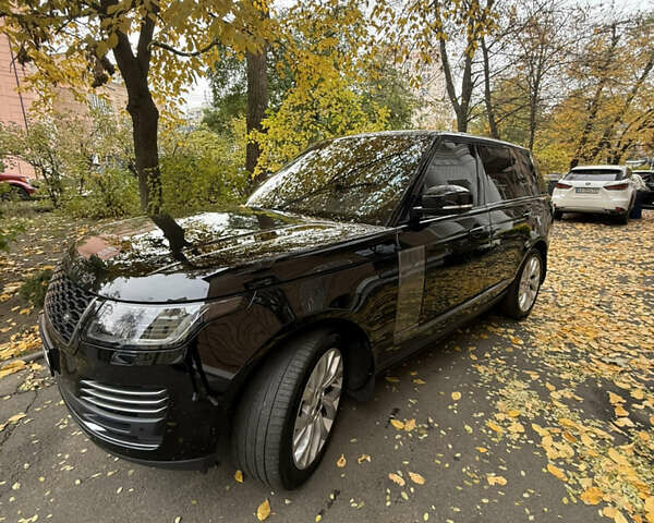 Ленд Ровер Рендж Ровер 2018 в Киеве на Automoto.ua Черный Ленд Ровер Рендж Ровер, объемом двигателя 4.37 л и пробегом 198 тыс. км за 68900 $, фото 2 на Automoto.ua