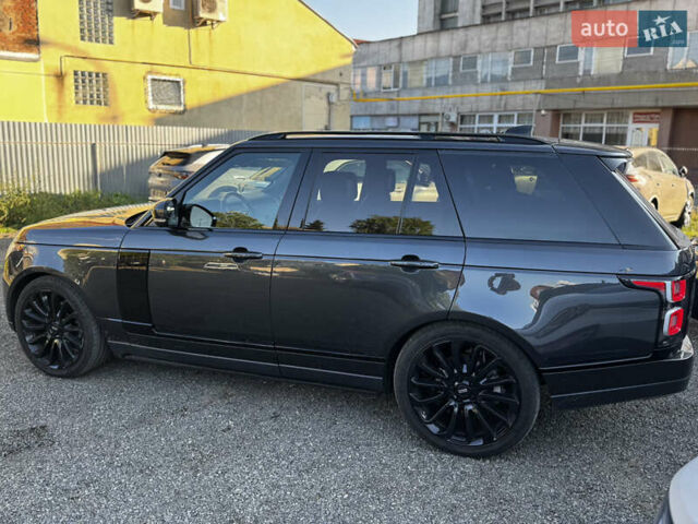 Черный Ленд Ровер Рендж Ровер, объемом двигателя 2.99 л и пробегом 136 тыс. км за 53999 $, фото 8 на Automoto.ua