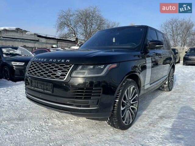 Чорний Ленд Ровер Рендж Ровер, об'ємом двигуна 5 л та пробігом 194 тис. км за 58000 $, фото 93 на Automoto.ua