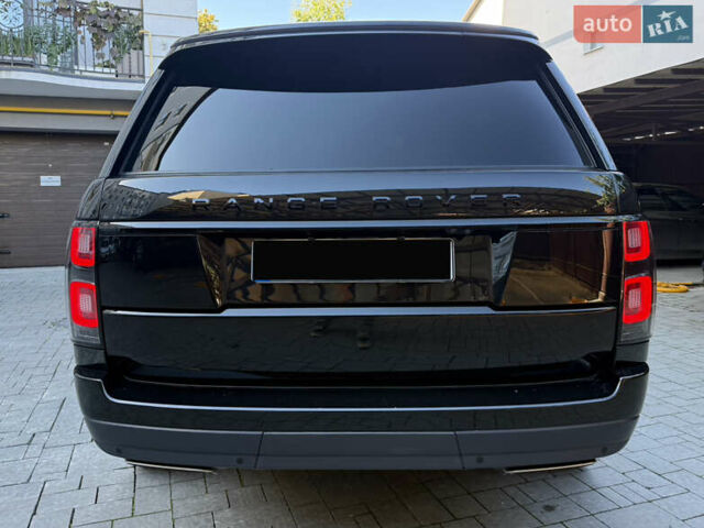 Черный Ленд Ровер Рендж Ровер, объемом двигателя 5 л и пробегом 95 тыс. км за 54000 $, фото 8 на Automoto.ua