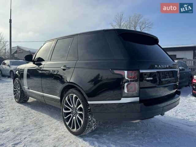 Чорний Ленд Ровер Рендж Ровер, об'ємом двигуна 5 л та пробігом 194 тис. км за 58000 $, фото 76 на Automoto.ua