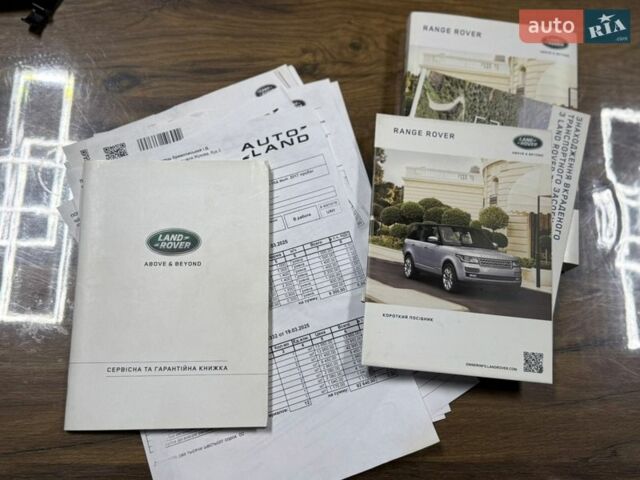 Черный Ленд Ровер Рендж Ровер, объемом двигателя 4.37 л и пробегом 3 тыс. км за 69999 $, фото 63 на Automoto.ua