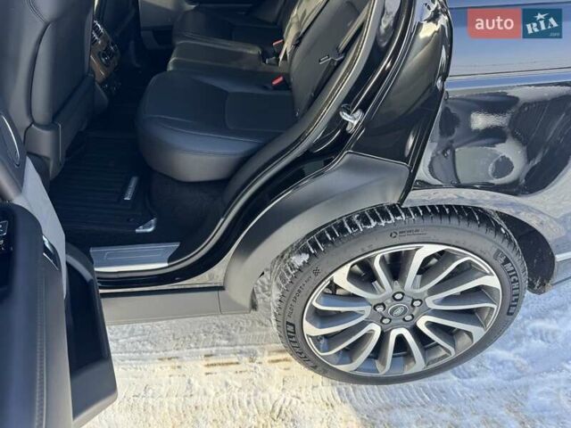 Чорний Ленд Ровер Рендж Ровер, об'ємом двигуна 5 л та пробігом 194 тис. км за 58000 $, фото 70 на Automoto.ua