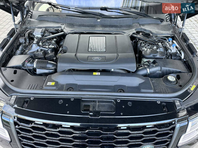 Черный Ленд Ровер Рендж Ровер, объемом двигателя 4.37 л и пробегом 260 тыс. км за 63000 $, фото 46 на Automoto.ua