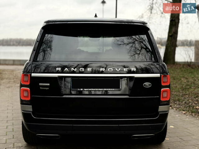 Черный Ленд Ровер Рендж Ровер, объемом двигателя 4.37 л и пробегом 81 тыс. км за 70000 $, фото 13 на Automoto.ua