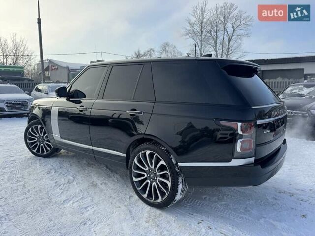 Чорний Ленд Ровер Рендж Ровер, об'ємом двигуна 5 л та пробігом 194 тис. км за 58000 $, фото 21 на Automoto.ua