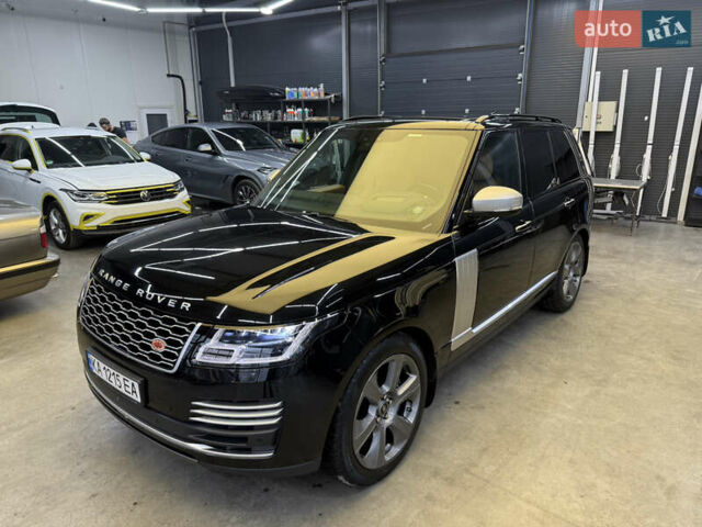 Черный Ленд Ровер Рендж Ровер, объемом двигателя 3 л и пробегом 126 тыс. км за 75000 $, фото 10 на Automoto.ua