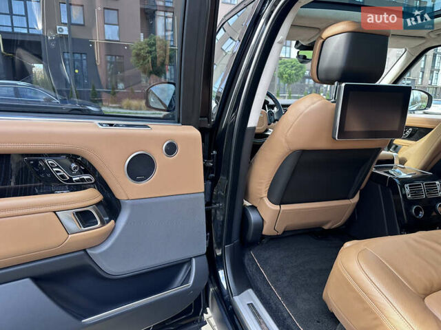 Черный Ленд Ровер Рендж Ровер, объемом двигателя 4.37 л и пробегом 260 тыс. км за 63000 $, фото 32 на Automoto.ua