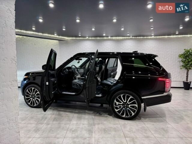 Черный Ленд Ровер Рендж Ровер, объемом двигателя 4.37 л и пробегом 3 тыс. км за 69999 $, фото 93 на Automoto.ua