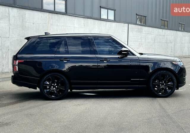 Ленд Ровер Рендж Ровер 2018 в Киеве на Automoto.ua Черный Ленд Ровер Рендж Ровер, объемом двигателя 3 л и пробегом 48 тыс. км за 50999 $, фото 7 на Automoto.ua
