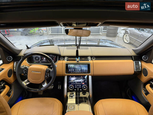 Черный Ленд Ровер Рендж Ровер, объемом двигателя 3 л и пробегом 126 тыс. км за 75000 $, фото 18 на Automoto.ua