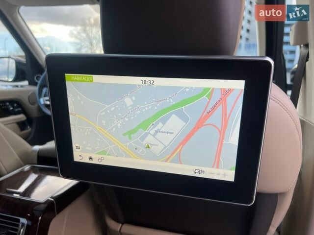 Черный Ленд Ровер Рендж Ровер, объемом двигателя 5 л и пробегом 161 тыс. км за 58500 $, фото 38 на Automoto.ua