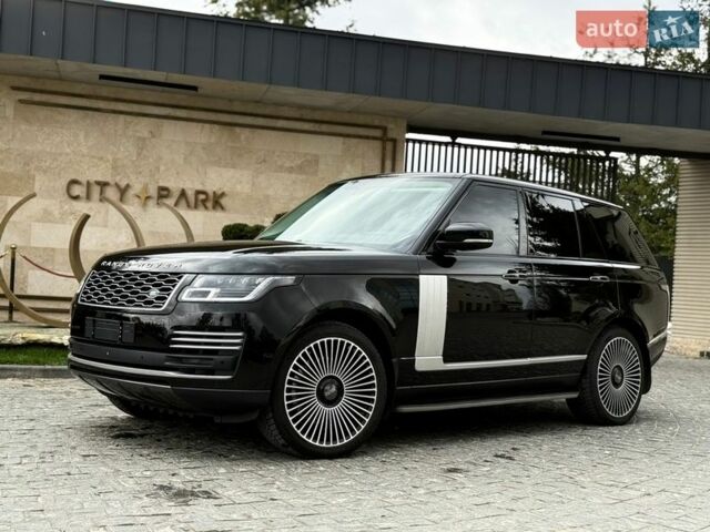 Черный Ленд Ровер Рендж Ровер, объемом двигателя 4.4 л и пробегом 91 тыс. км за 72990 $, фото 4 на Automoto.ua