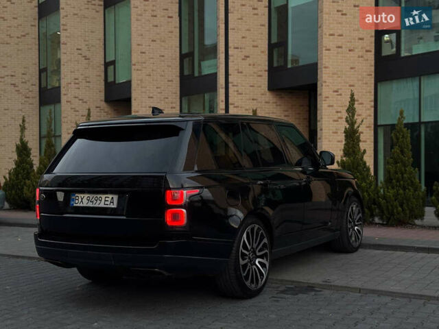 Черный Ленд Ровер Рендж Ровер, объемом двигателя 2.99 л и пробегом 124 тыс. км за 63500 $, фото 10 на Automoto.ua