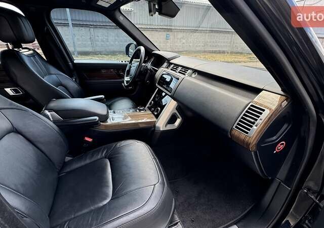 Чорний Ленд Ровер Рендж Ровер, об'ємом двигуна 2.99 л та пробігом 48 тис. км за 48000 $, фото 27 на Automoto.ua