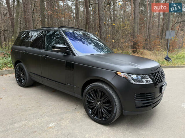Черный Ленд Ровер Рендж Ровер, объемом двигателя 3 л и пробегом 117 тыс. км за 59500 $, фото 19 на Automoto.ua