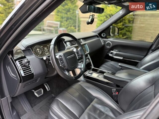 Черный Ленд Ровер Рендж Ровер, объемом двигателя 4.37 л и пробегом 3 тыс. км за 69999 $, фото 42 на Automoto.ua