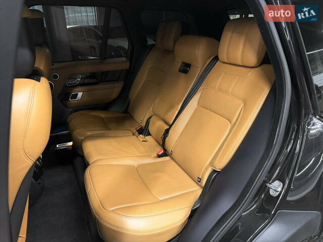 Черный Ленд Ровер Рендж Ровер, объемом двигателя 5 л и пробегом 78 тыс. км за 81500 $, фото 21 на Automoto.ua