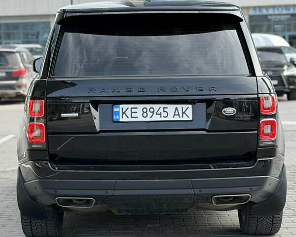 Чорний Ленд Ровер Рендж Ровер, об'ємом двигуна 4.37 л та пробігом 172 тис. км за 65500 $, фото 14 на Automoto.ua